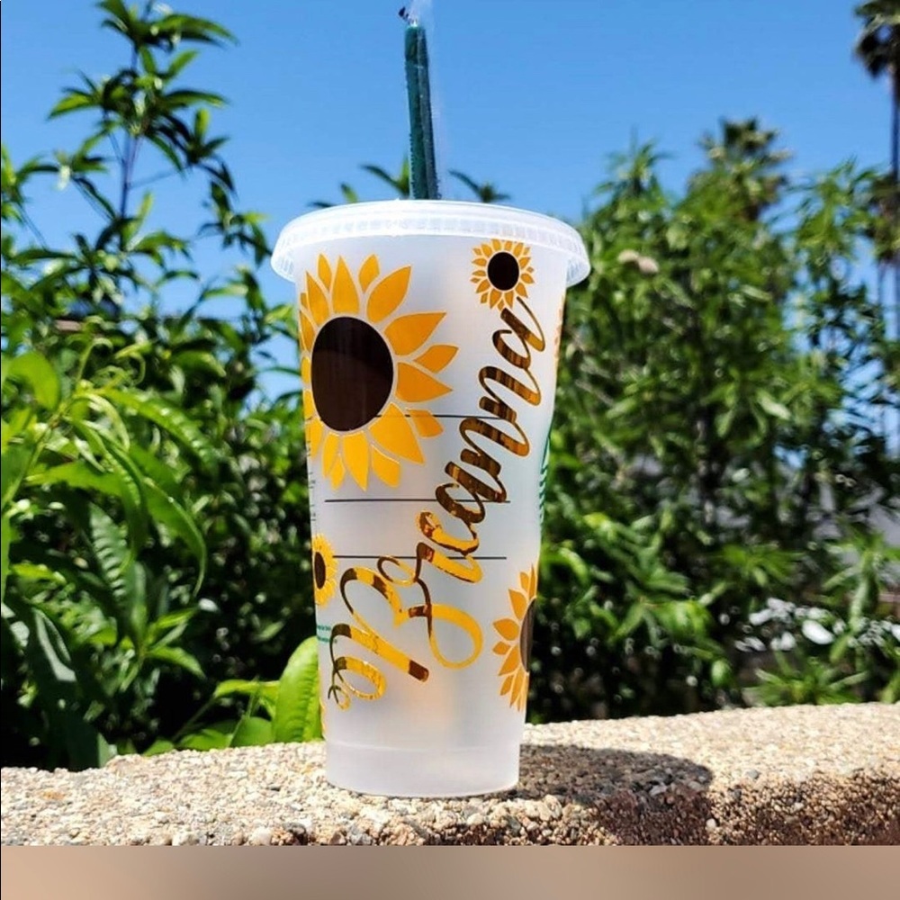 Starbucks sunflower